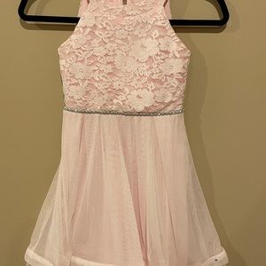 Speechless STUNNING baby pink girls party dress.